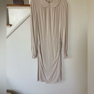 Karen Millen Ivory Jersey Dress